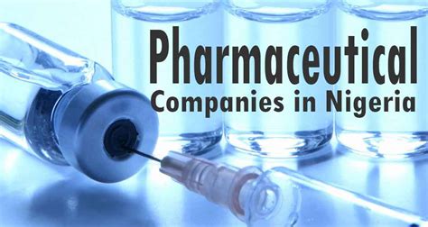 pharmaceutical companies in lagos nigeria
